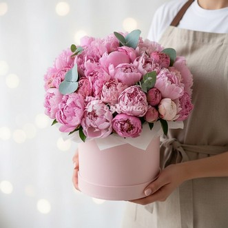 31 пион в коробке