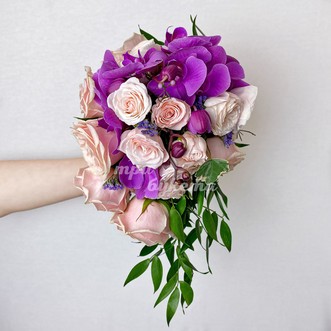 Букет невесты «Небо в алмазах»