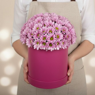 Хризантемы в коробке