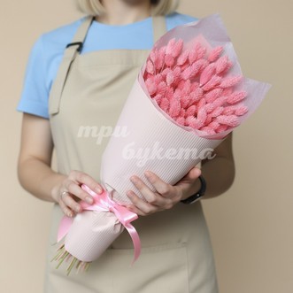 Букет из розового фалариса