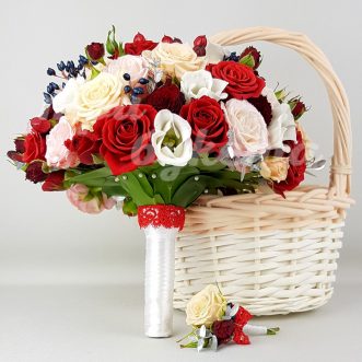 Букет невесты «Глубокие чувства»