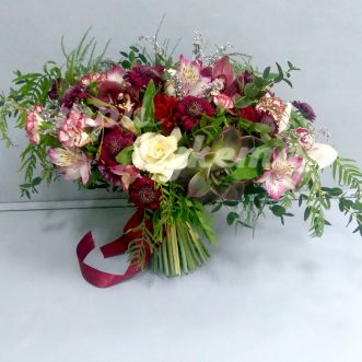 Букет невесты «Яркая церемония»